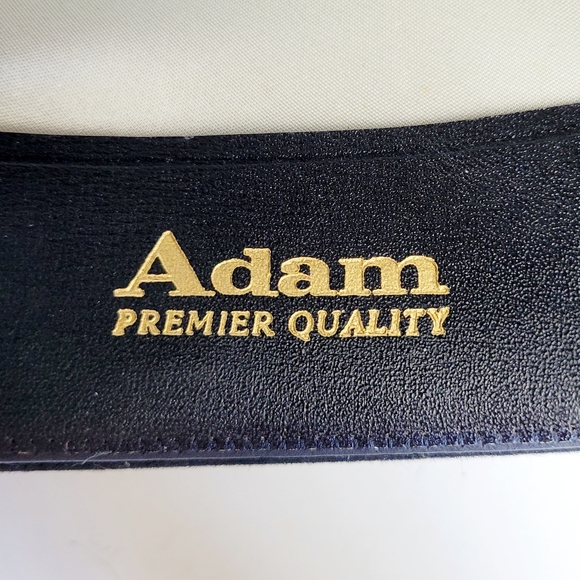 Vintage Adam Fifth Avenue New York Black Trilby Hat Size 6 3/4 - Picture 11 of 13